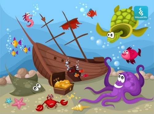 Booty Call Adventure Kids Mural Wallpaper