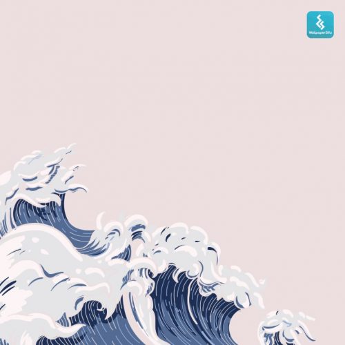 Blue Mountain Japanese Wallpaper