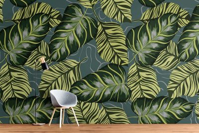 SM-Floral-001 Mural Wallpaper
