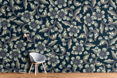 Classic Pattern Floral Wallpaper (SM-Floral-020)