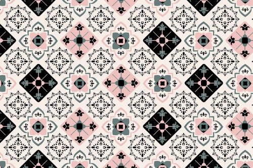 Floored by Pink Mandala Wallpaper (SM-Mandala-018)