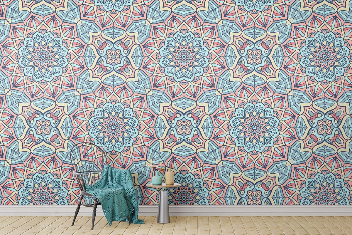 Delicate as Dream Mandala Wallpaper (SM-Mandala-027)