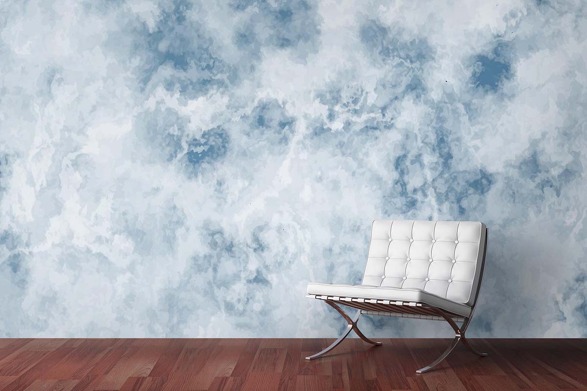 Sky Ocean Marble Wallpaper (SM-Marble-084)