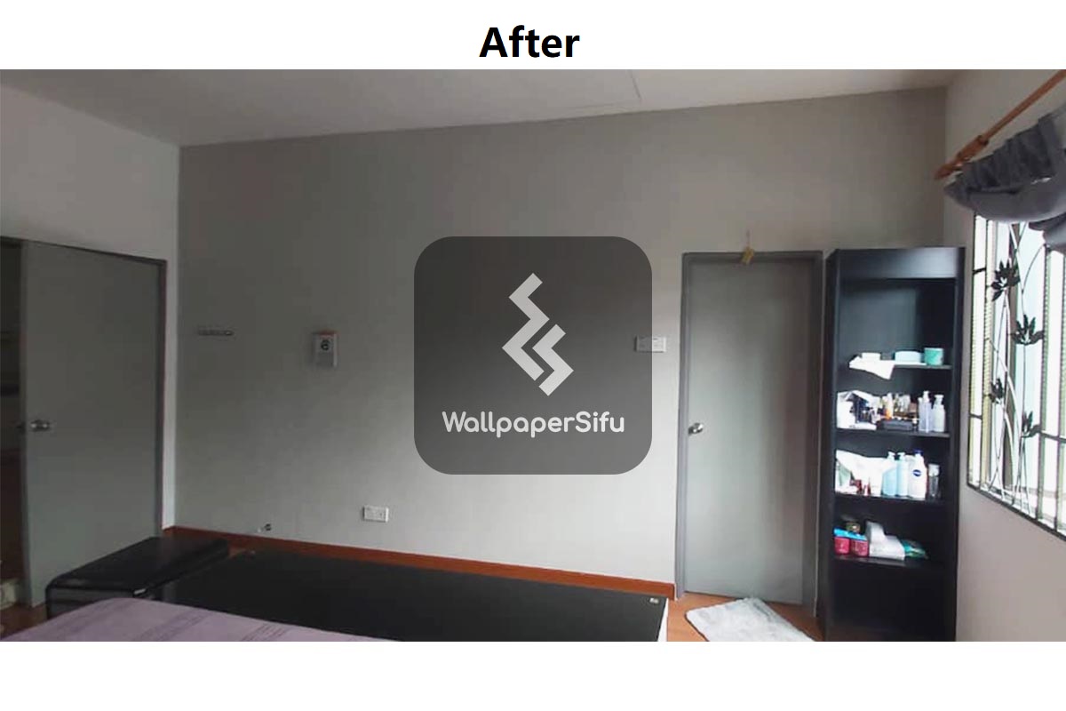 Plain Grey Wallpaper Cheras
