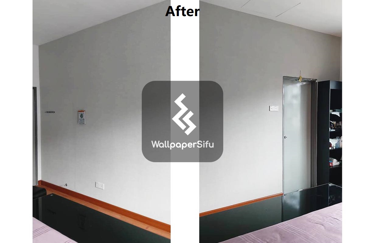 Plain Grey Wallpaper Cheras