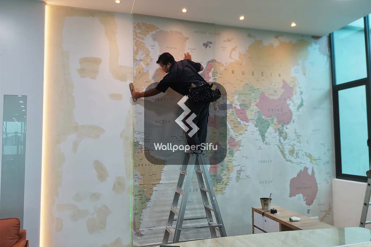 Office World Map Klang