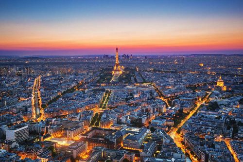 Lighting in Paris City Wallpaper (SMP-City-006)
