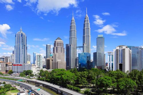 KLCC Day View Mural Wallpaper (SMP-City-009)