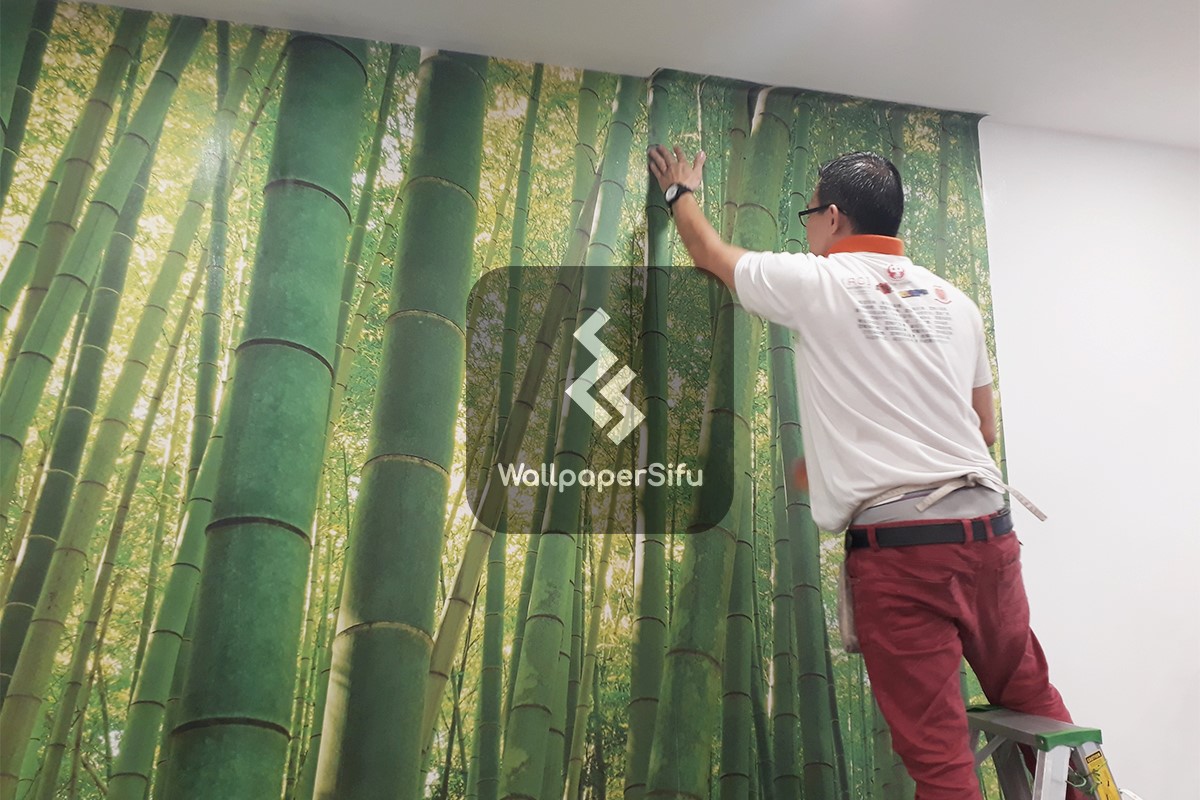 Bamboo Mural Wallpaper