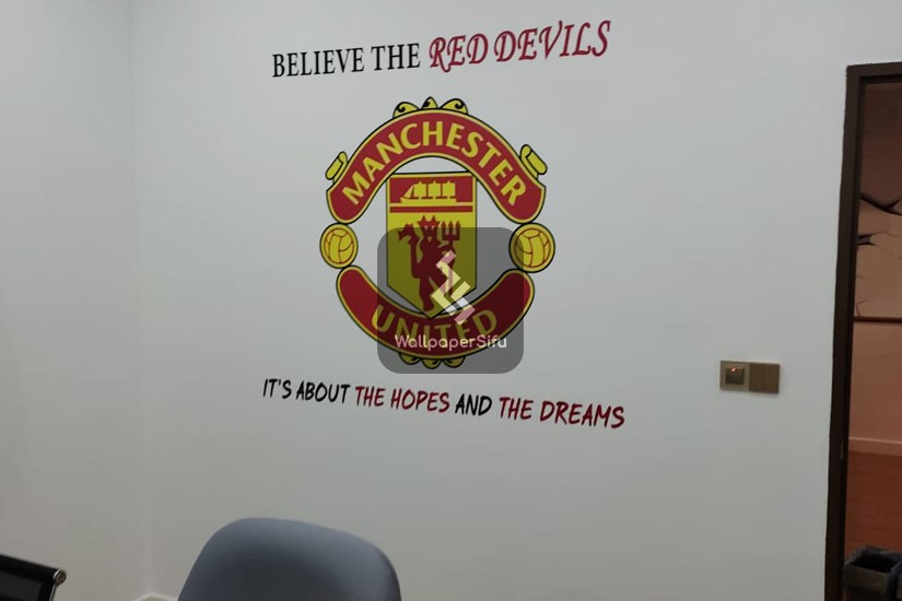 Manchester United Logo Sticker