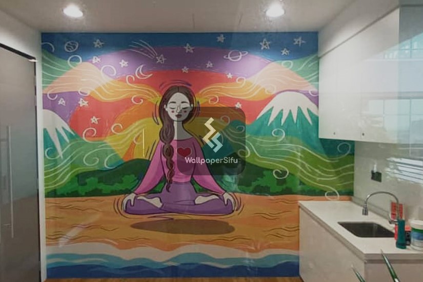 Office Mural Superdoofus Creative