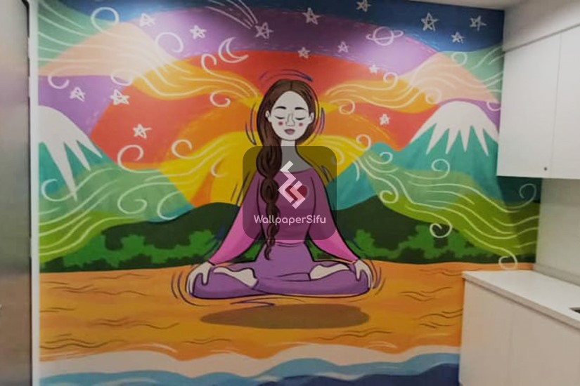 Office Mural Superdoofus Creative