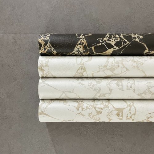 White Marble Beige Stripe Korean Wallpaper Supreme 10210-3 - Image 6