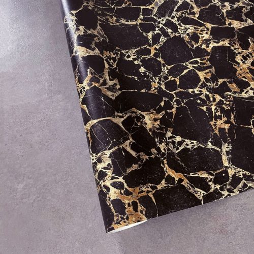 Black Marble Gold Lines Korean Wallpaper Supreme 10210-4 - Image 5