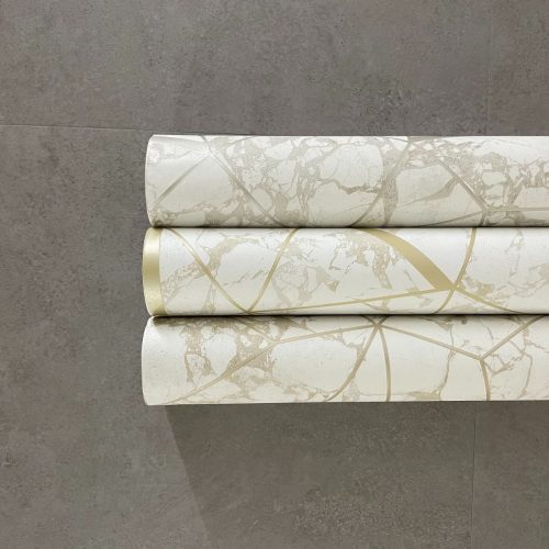 White Marble Beige Lines Korean Wallpaper Supreme 10211-3 - Image 6