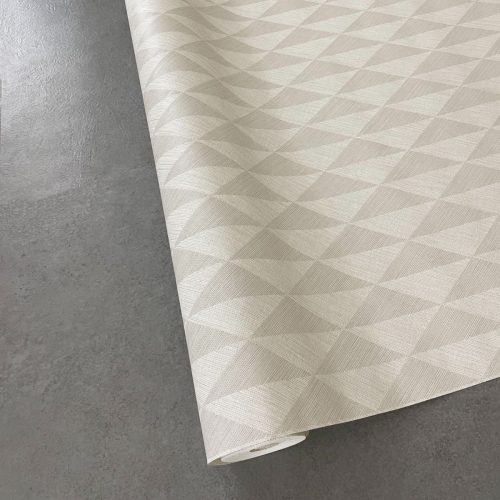 Greyish Brown Geometric Pattern Korean Wallpaper Supreme 10219-4 - Image 5